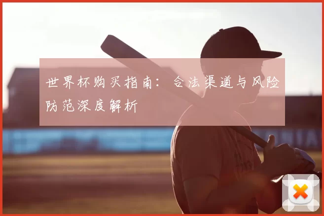 世界杯购买指南:合法渠道与风险防范深度解析