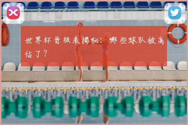 世界杯晋级表揭秘:哪些球队被高估了?